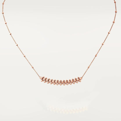 [Eterna Jewels]CLASH PINK GOLD NECKLACE