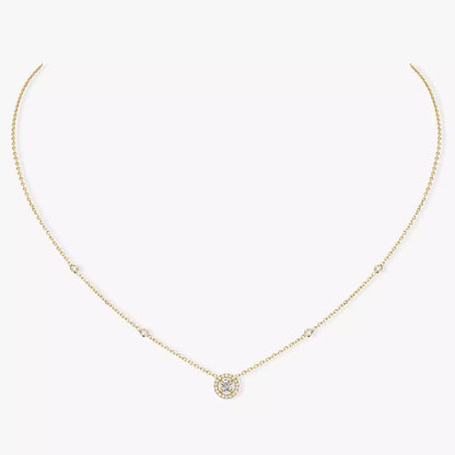 [Eterna Jewels]Diamond Necklace 0,20ct Brilliant Shape Joy