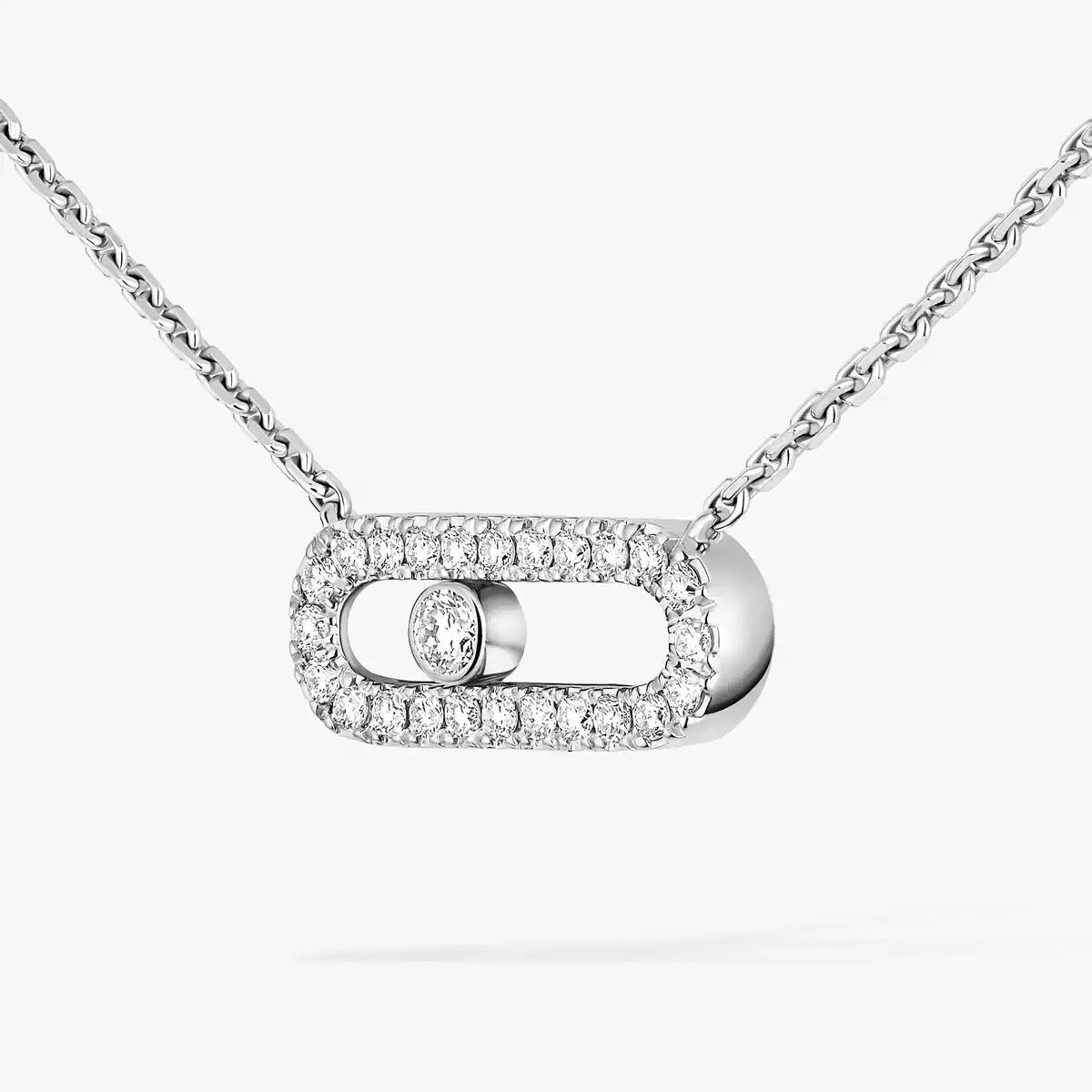 [Eterna Jewels]Diamond Necklace Move Uno