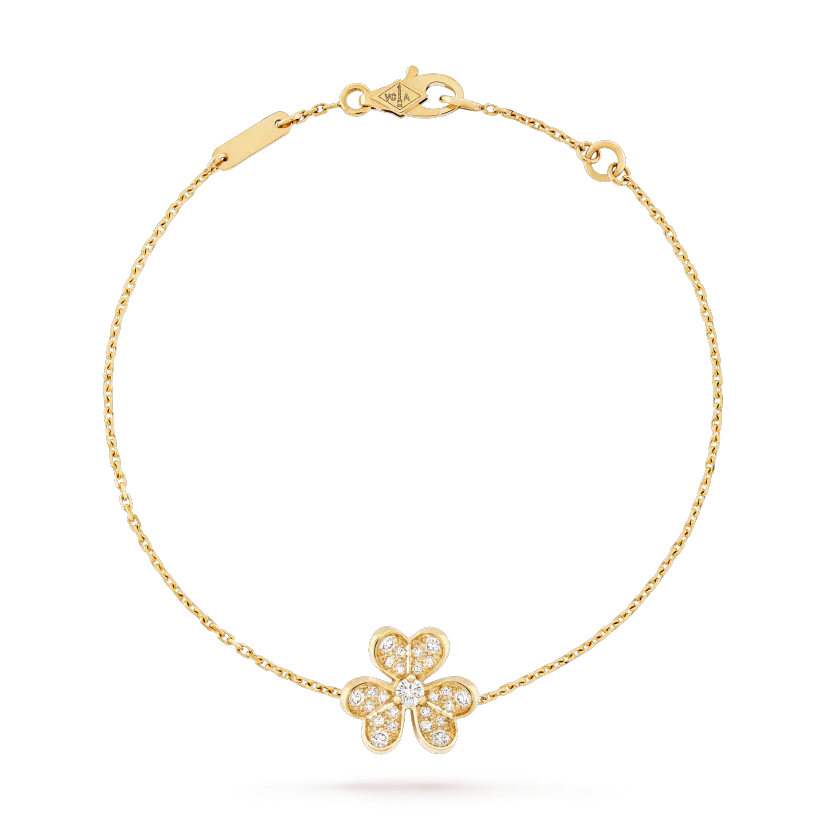 [Eterna Jewels]FRIVOLE GOLD FLOWER DIAMOND BRACELET