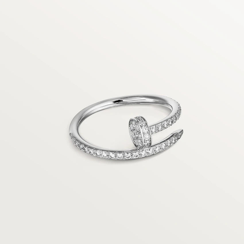 [Eterna Jewels]JUSTE RING 1.8MM SILVER DIAMONDS